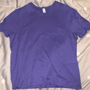 Purple Lululemon Hiking Tee